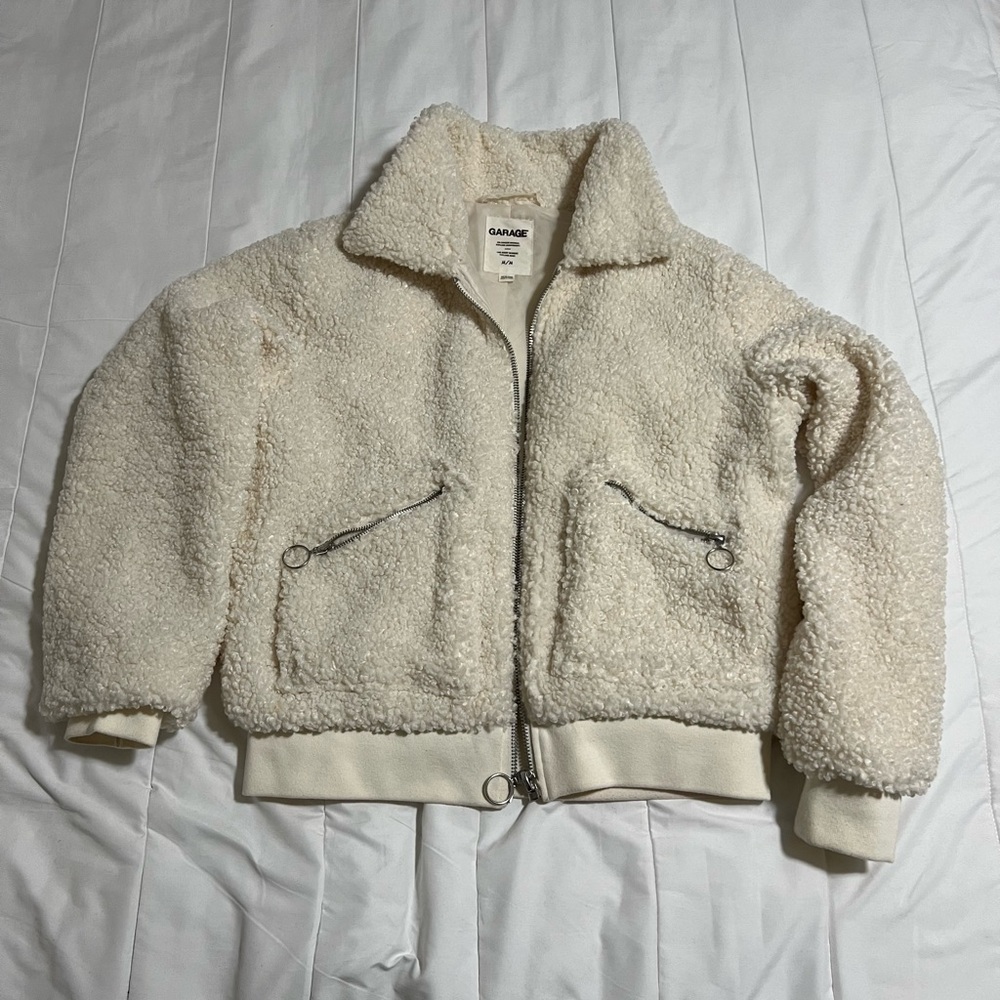 Garage fluffy jacket